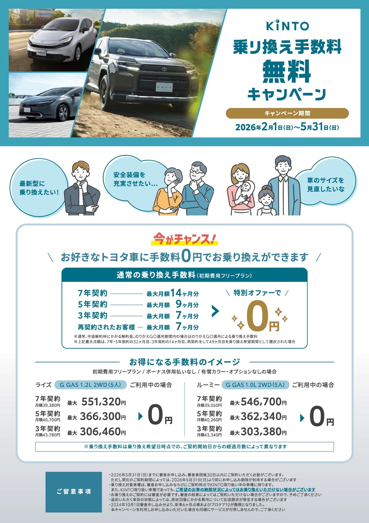 KINTO乗り換え手数料無料キャンペーン | ネッツトヨタ埼玉