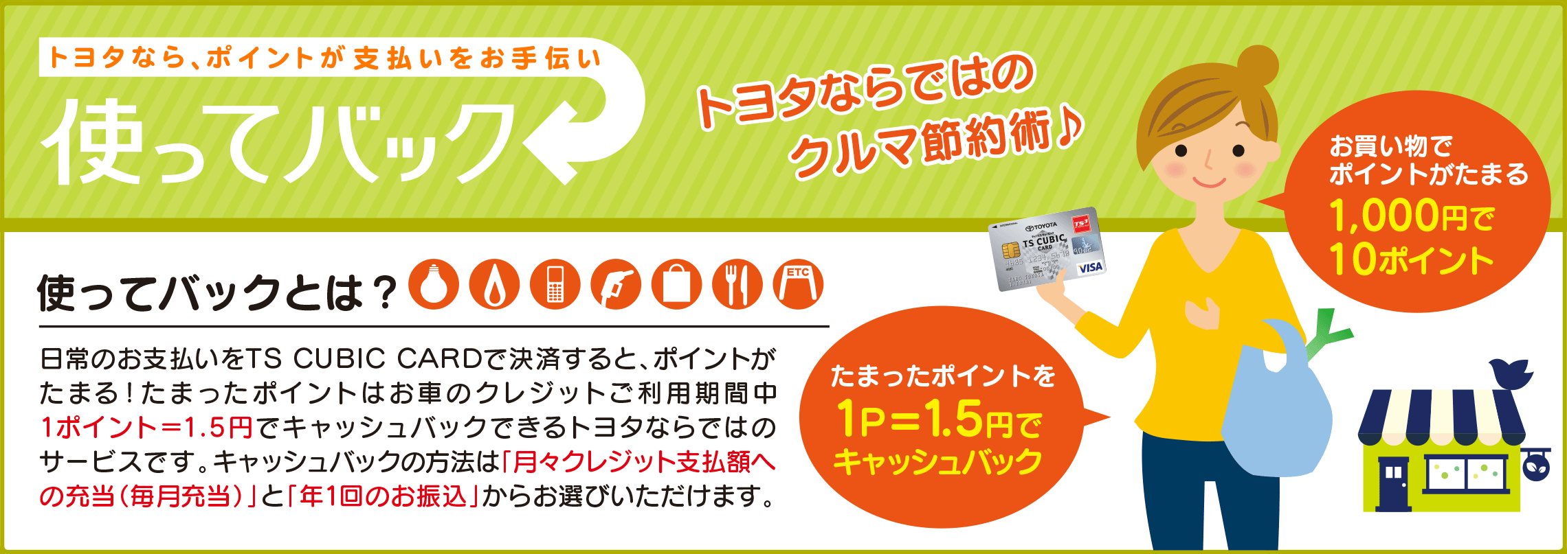 お得なカードをつくりたい  ネッツトヨタ埼玉