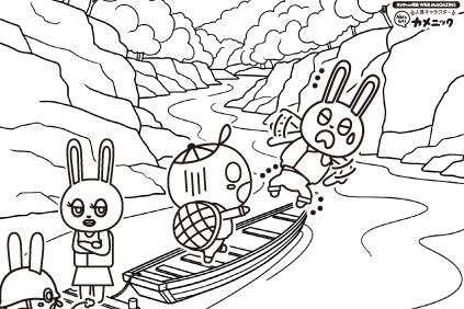 長瀞のライン下り